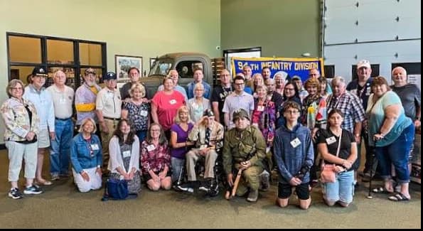 Group education program at the museum
