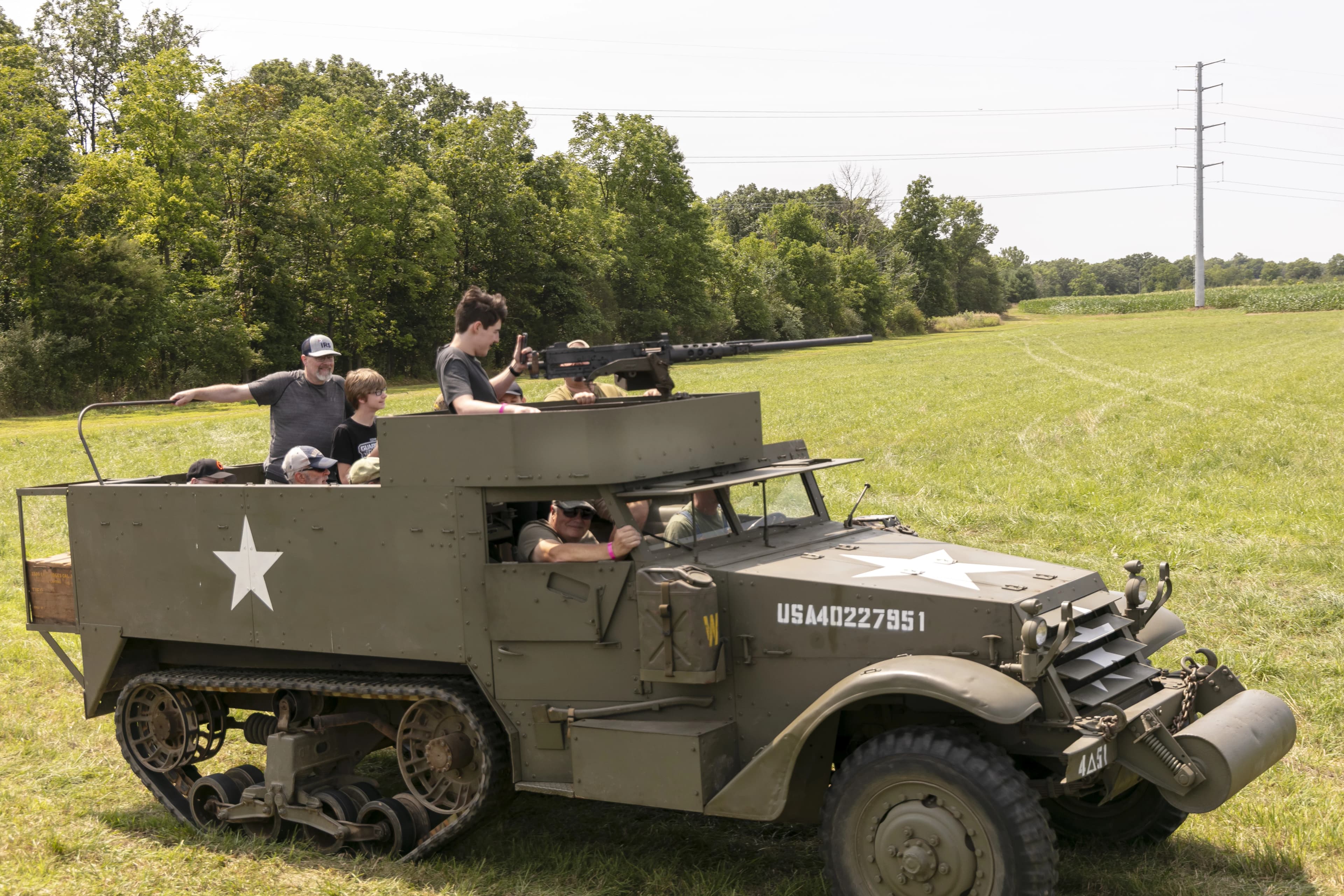 M3A1 Halftrack Ride