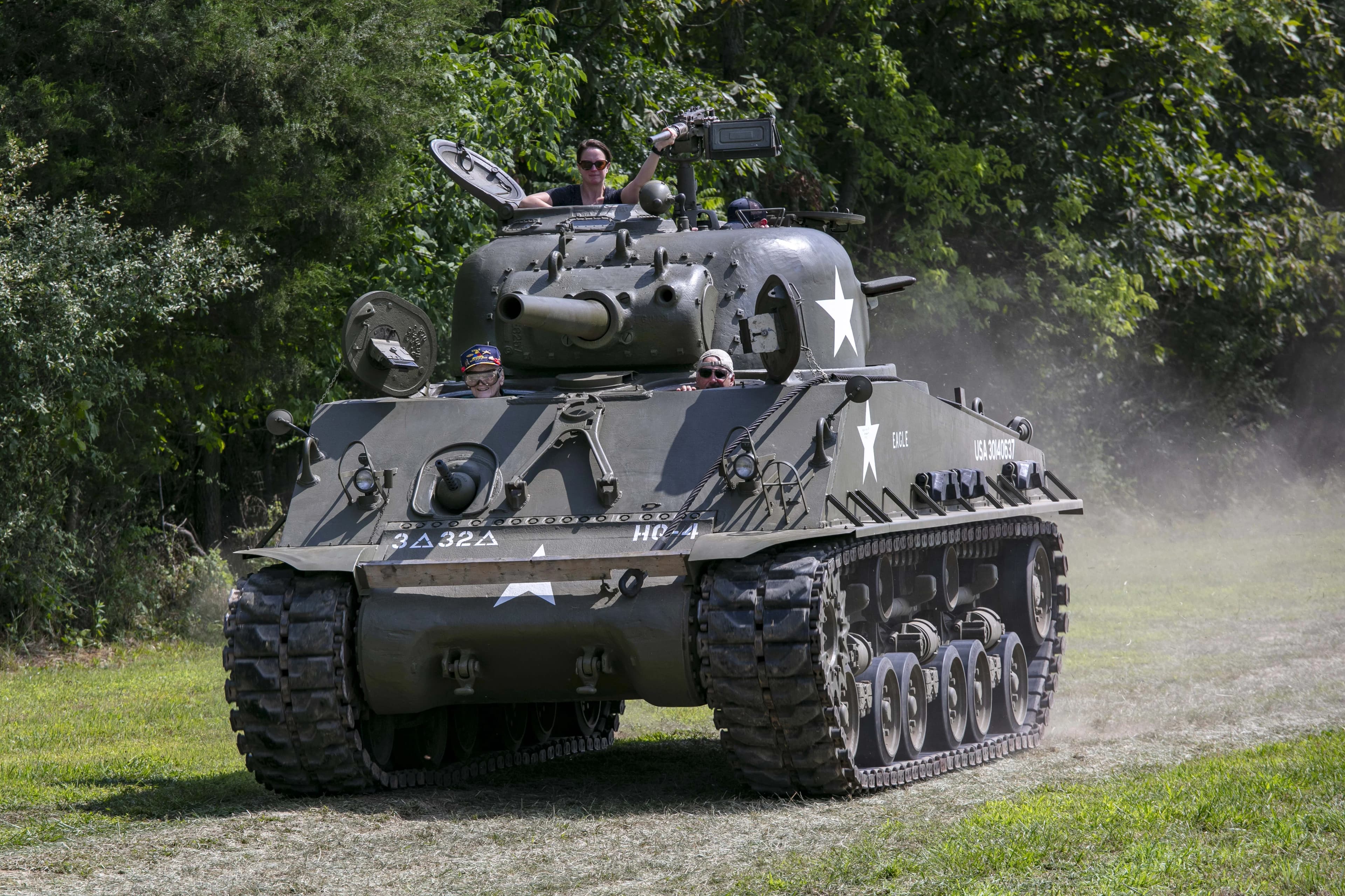 Our M4A3E8 Easy Eight Sherman tank