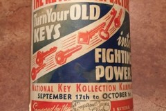 Keys Cardboard Collection Container